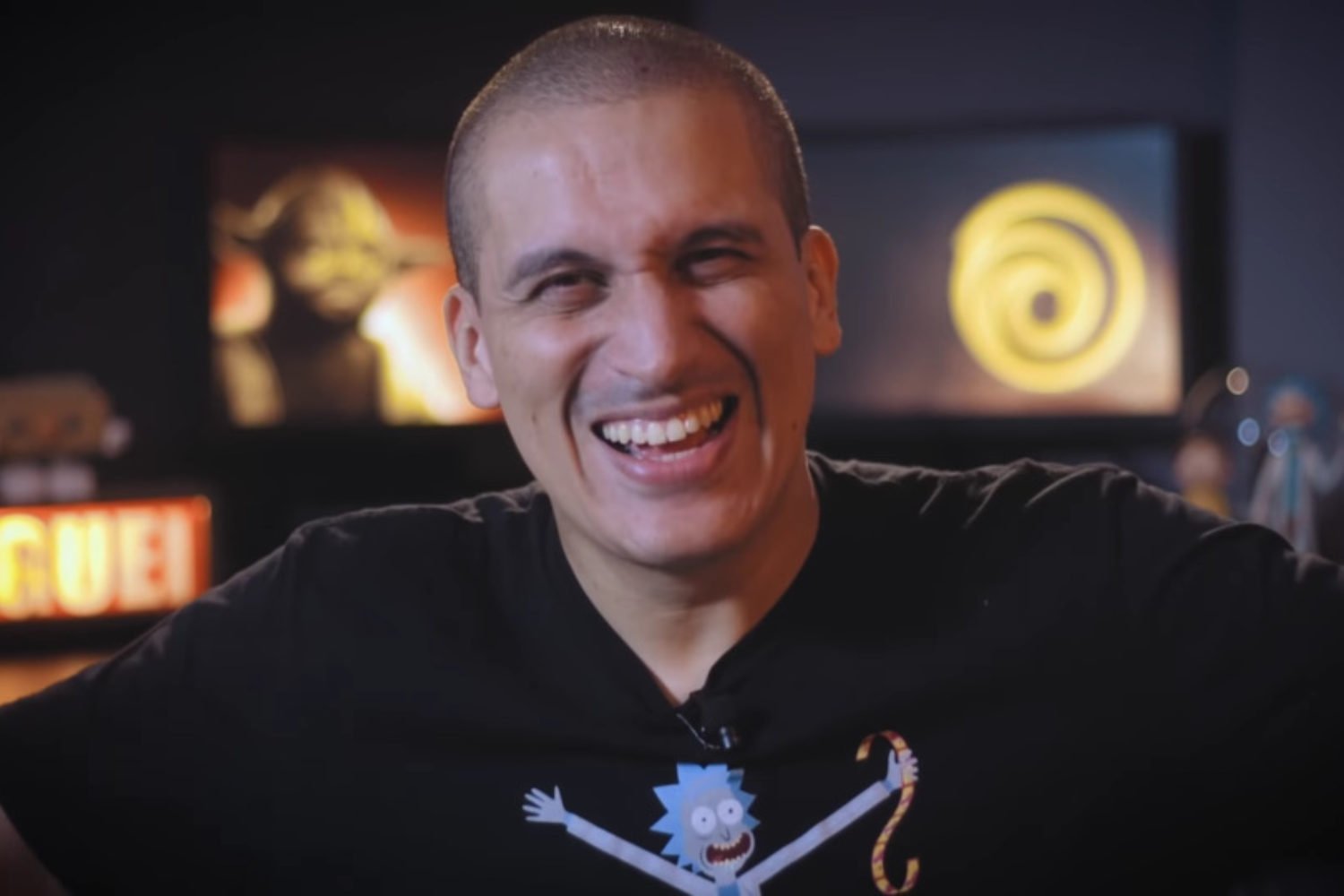 Gaveta e Ubi na porta