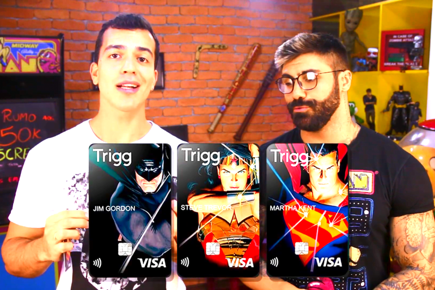 Presos em Galabra e Trigg na CCXP19