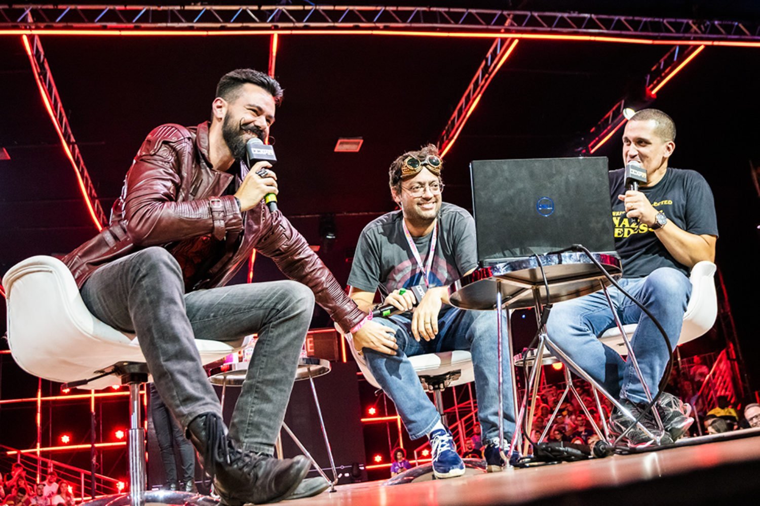 Dublaralho ao Vivo na CCXP Foto: Ariel Martini