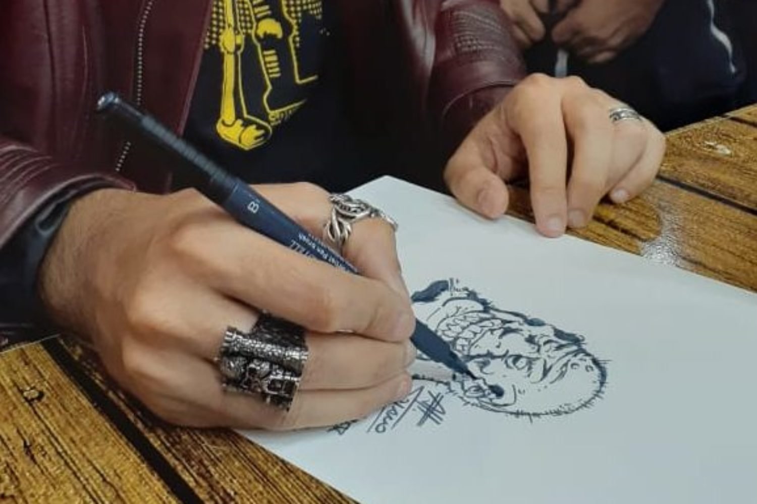 CCXP19 Affonso Solano na Fabber Castell