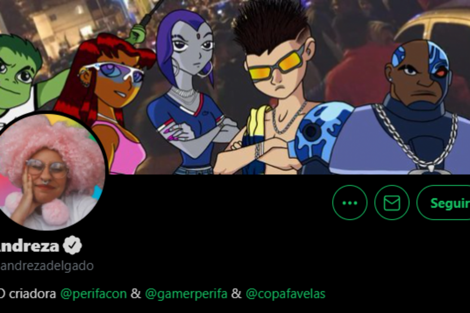 Andreza Delgado em ação para Zoom