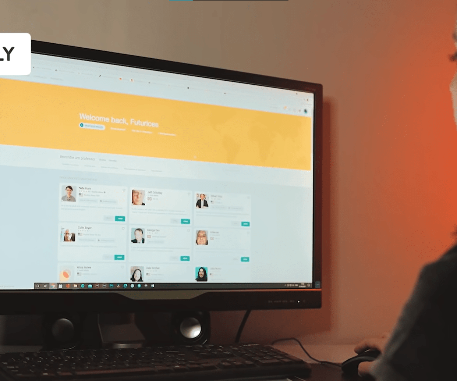 Futurices de Bela Eichler em campanha para o Cambly - EPIC Digitais - 2021