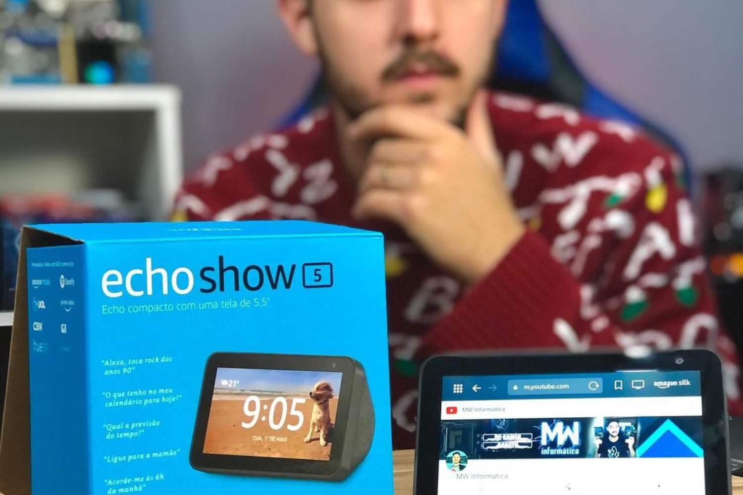 MW Informática testa Alexa Echo Show 5 para Amazon