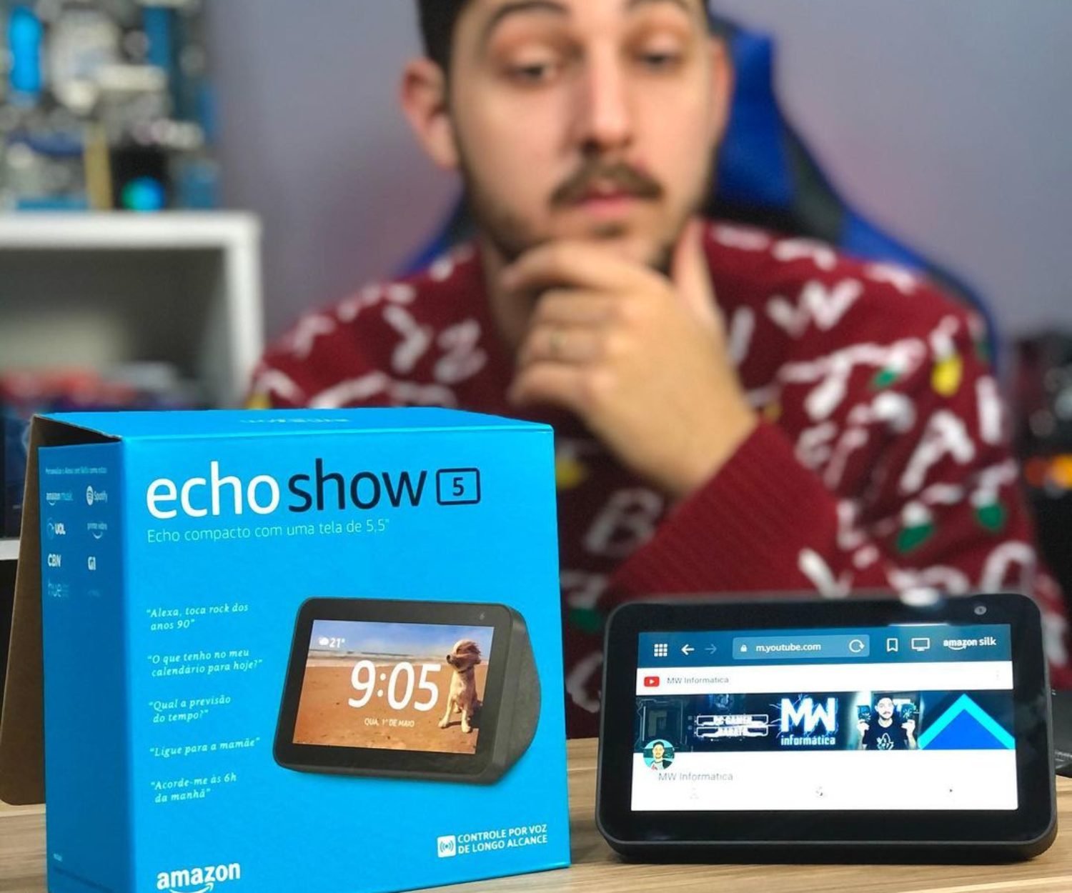 MW Informática testa Alexa Echo Show 5 para Amazon
