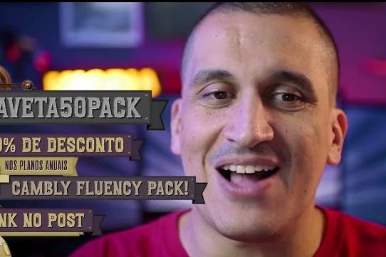 Case| Anderson Gaveta anuncia promoção do Cambly