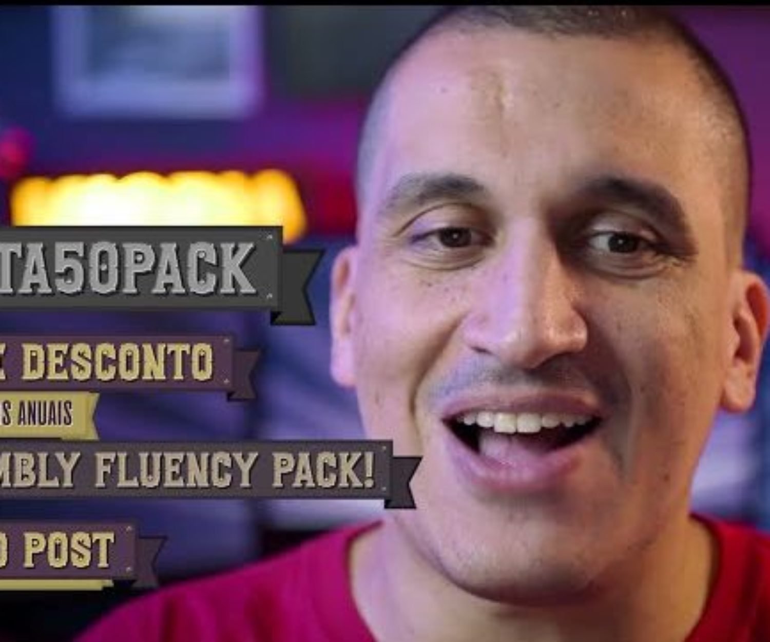 Case| Anderson Gaveta anuncia promoção do Cambly