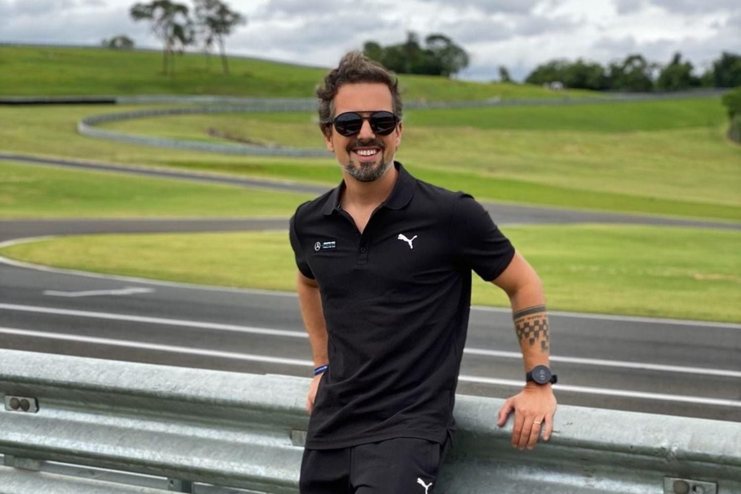 Cassio Cortes apresenta a PUMA como a marca do automobilismo junto com a Centauro