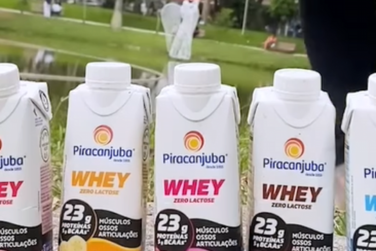 Breno Aceti divulga a nova linha da Piracanjuba