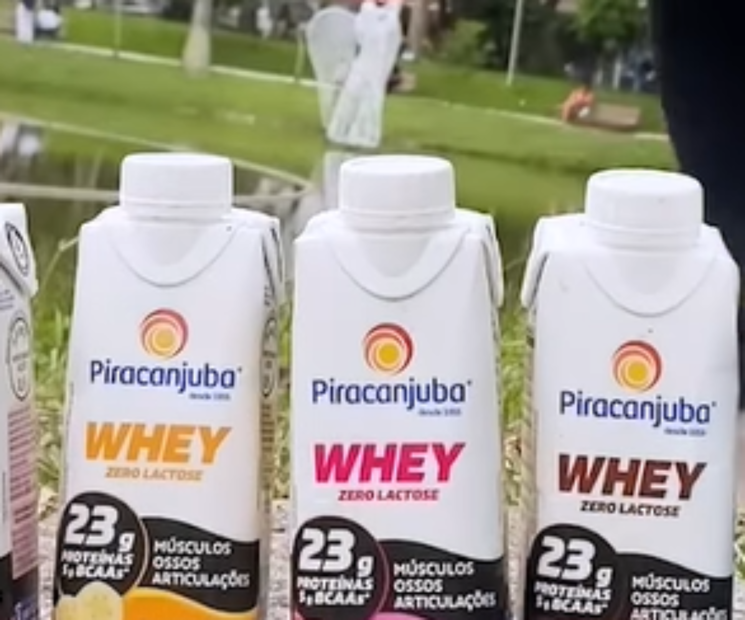 Breno Aceti divulga a nova linha da Piracanjuba