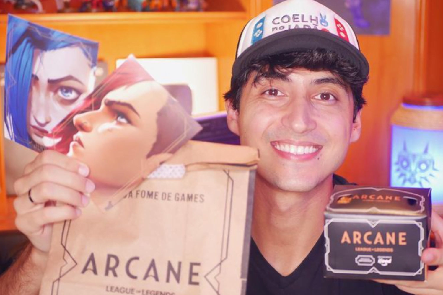 Coelho divulga ultimo dia de Arcane no Ifood