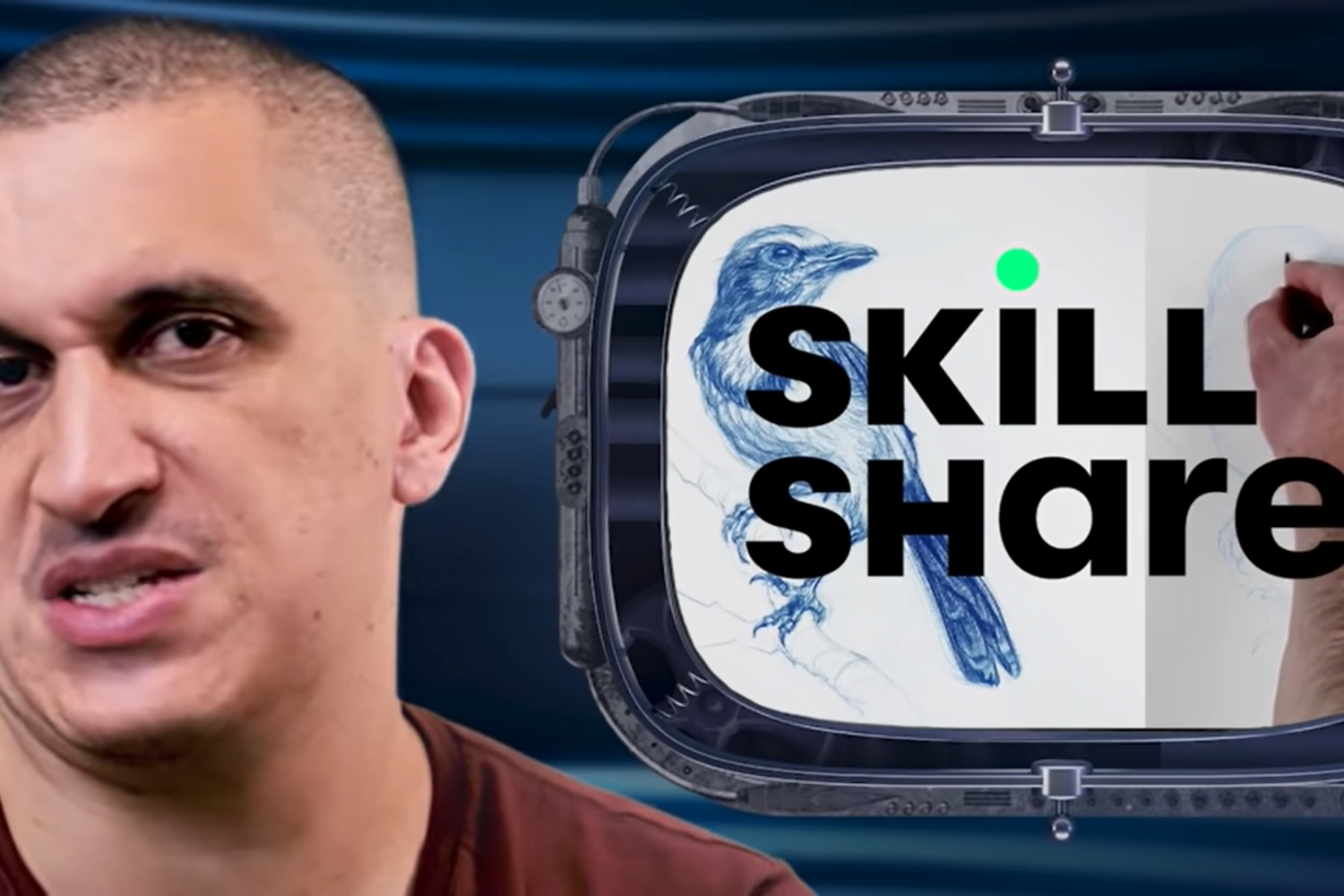 Gaveta divulga promoção da Skillshare