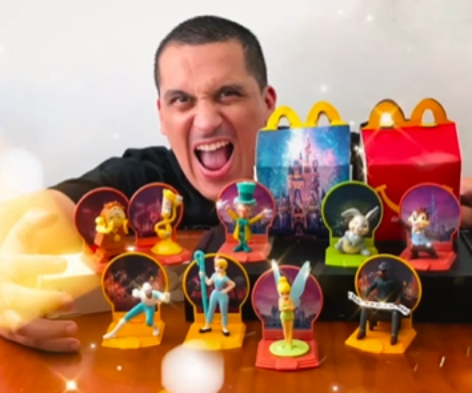 Gaveta em celebração a Disney com Mc Donald's