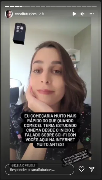 Sequência de Stories divulgação EBAC parte 3