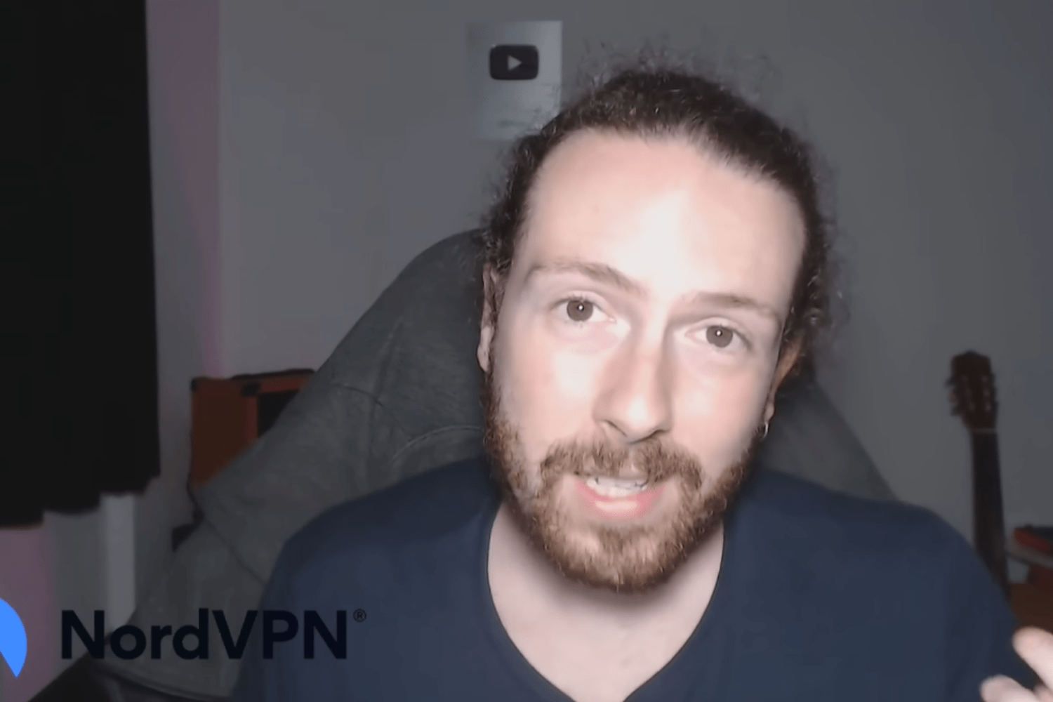 Tela André Young e NordVPN